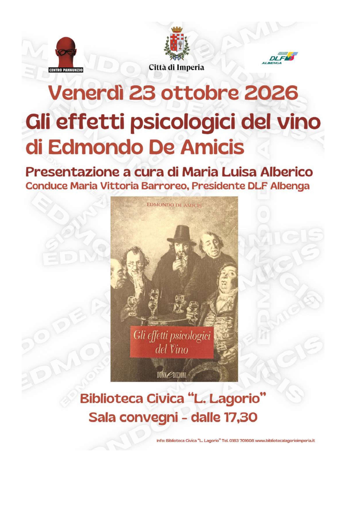 Gli Effetti Psicologici del Vino - Edmondo de Amicis